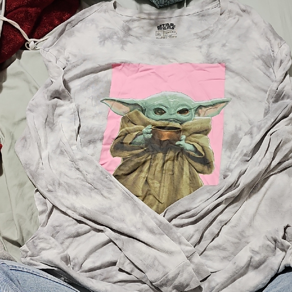 Star Wars Logo Gray T-Shirt